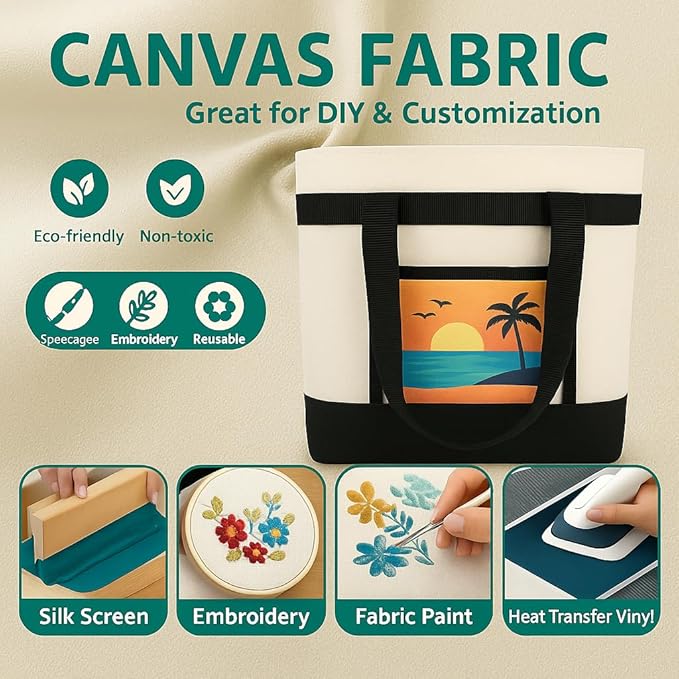 mosago Insulated Cooler Tote Bags, DIY Your Creative Designs, The Tote Transforms from Grocery Runs to Weekend Adventures, Large Leak Proof Food Delivery Bag Frozen/Thermal Foods, Collapsible