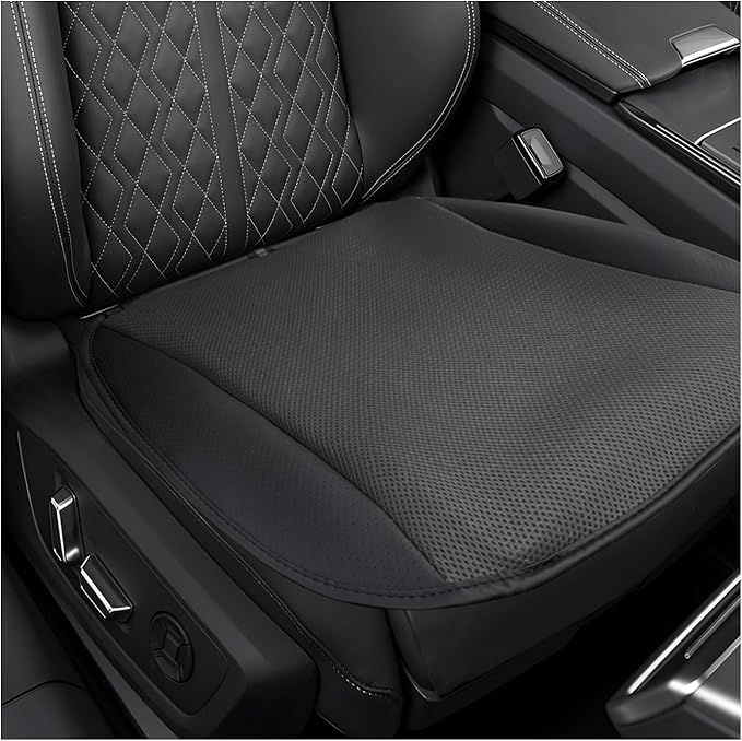 Cooling Car Seat Cushion, Ventilated Cool Bottom Seat Cover with USB Interface, 3-Speed Adjustable Comfy Cooling Pad for Auto Front Seats Home Office Chairs, Car Accessories (Gray)