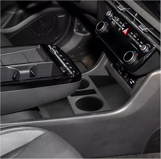 SXCY 2PCS for 2025 2026 Hyundai Tucson Center Console Organizer for 2025 2026 Hyundai Tucson (Limited) Accessories Under Console Cup Holder Tray for 2025 2026 Tucson Console Organizer(Under+Armrest)