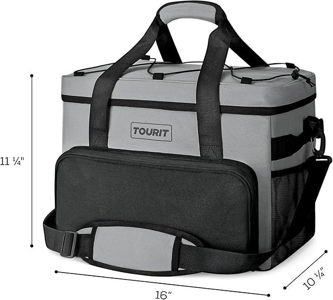 TOURIT Small Soft Cooler Bag Insulated, 24/35/46-Can Lunch Cooler Bag, Ice Chest, 14.6/24/32L Leakproof & Portable Coolers for Picnic, Beach, Camping, Work, Travel, Trip