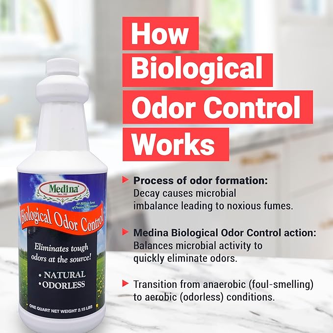 Medina BOC Biological Odor Control Qt.