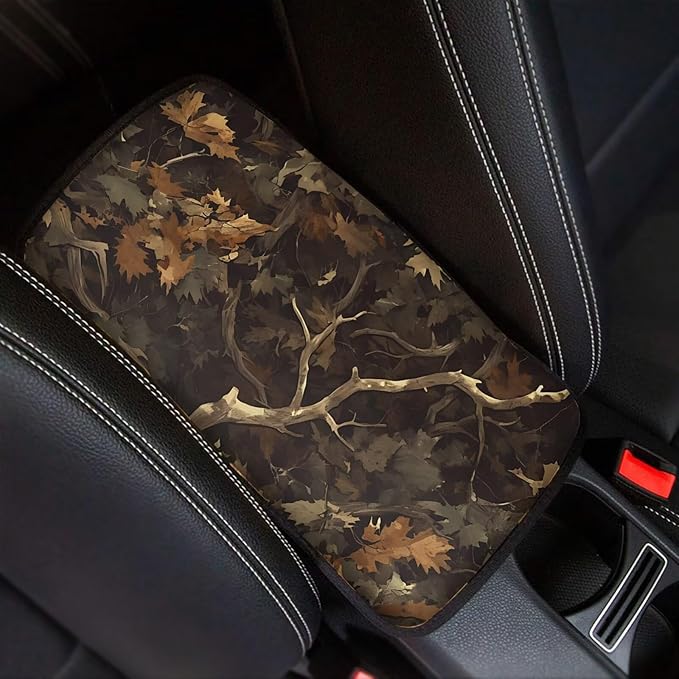 Dead Branch Arm Rest Cushion Pads for Vehicle Arm Rest Cushion Pads Anti-dust Dog & Cat Paws Protector for SUV/Truck/Vehicle Decor