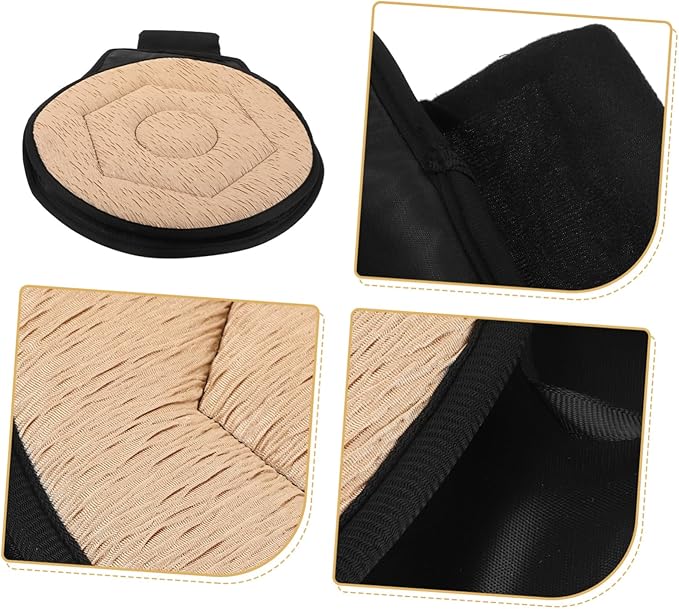 Angoily 360degree Rotating Car Seat Cushion Lumbar Support Non-Slip for Elderly Pregnant Women Home Office