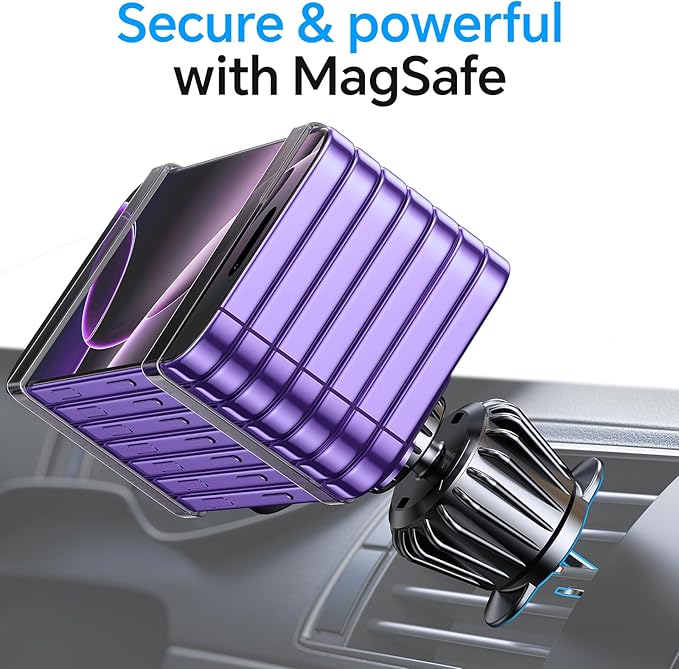 Kaistyle for Magsafe Car Mount【Strong Magnets】Magnetic Phone Holder for Car Phone Holder Mount Dash Mounted Holders Phone Holders for Your Car Accessories for Women Men Mothers Gifts for iPhone 17 16