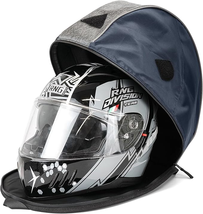 Motorcycle Helmet Bag with Top Handle, Water & Scratch Resistant Helmet Storage Bag for Short Distance Travel or Daily Use