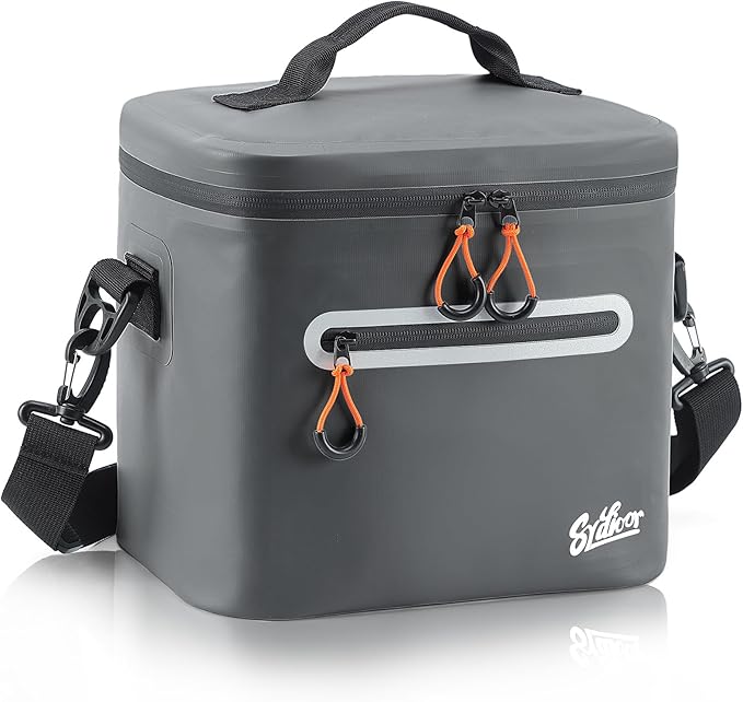 Soft-Sided Cooler Bag, 7/16/30 Can Insulated Lunch Box, Waterproof, Leak-Proof, Portable Lunch Bag for Work, Beach, Drink, Travel, Camping, Picnic