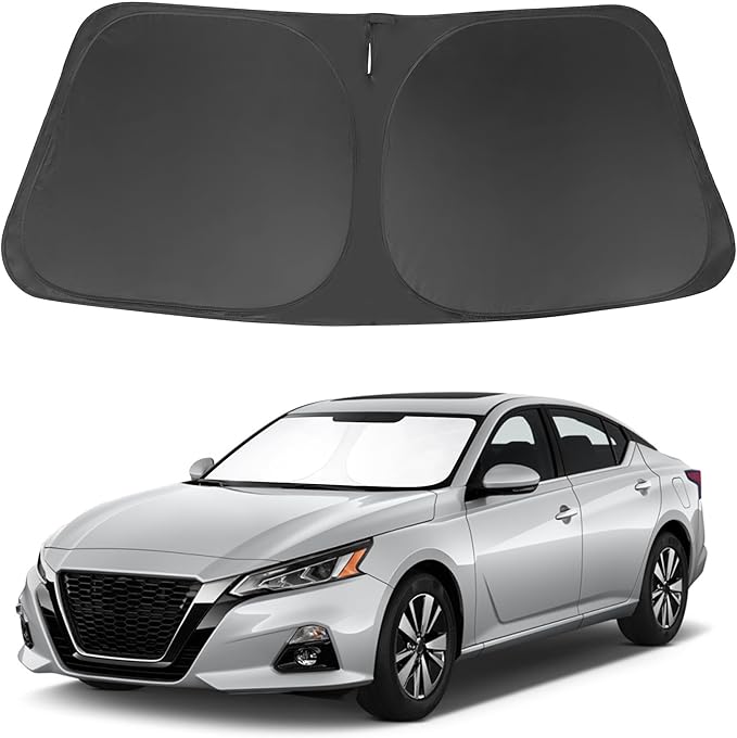 Windshield Sun Shade Fit for Nissan Altima 2019 2020 2021 2022 2023 2024 2025 2026 Accessories Front Window Sunshade Protect Car from Sun Rays