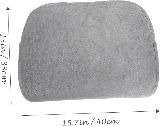 Alipis Back Pillow Lumbar Support Memory Foam Seat Cushion Car Seats Pad for Tailbone Pain Relief