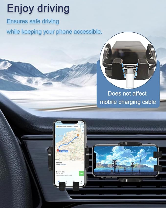 oricarmes Mazda CX-5 Phone Mount, Custom Fit 2017-present, Compatible with All Cell Phones
