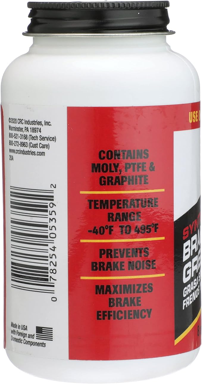 CRC 05359 Brake Caliper Synthetic Grease - 8 Wt Oz