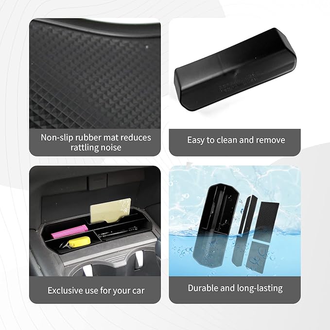 CDEFG 2023-2026 CX-50 Center Console Organizer for 2023 2024 2025 2026 Mazda CX-50 Central Console Tray Storage Box Secondary Tray Coin Container 2023-2026 CX50 Accessories (for Central Console)