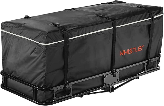 Hitch bag - 100% Waterproof Large Hitch Tray Cargo carrier bag 59" x 24" x 24" (20 Cu Ft) + Storage Bag