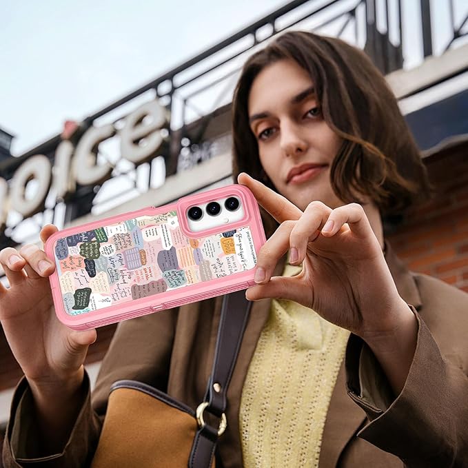 for Samsung Galaxy A15 5G Phone Case - Compatible with MagSafe Women Cute Girls Magnetic Protective Cover Girly Unique Kawaii Pretty Design Heavy Duty Shockproof for Samsung A15 5G Case 6.5"