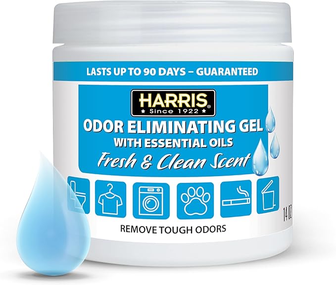 Harris Odor Eliminating Gel- Fresh & Clean