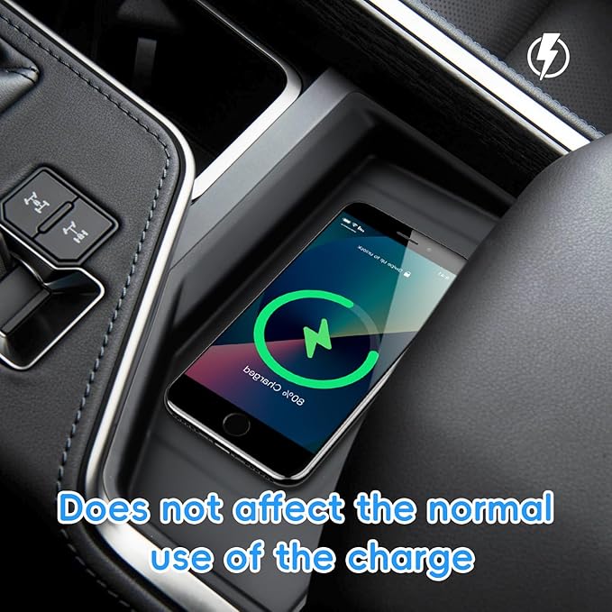 auovo Center Console Wireless Charging Protective Mat for 2024 2025 Lexus GX 550 Accessories, Non-Slip Silicone Protection Pad Center Console Liner Car Interior Automotive Decoration