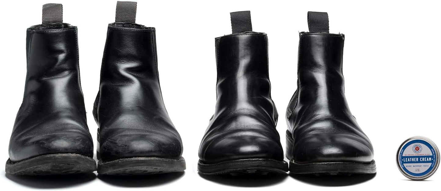 Cobbler's Choice Co. Finest Quality All Natural Leather Cream - Made with Triple Filtered BeesWax
