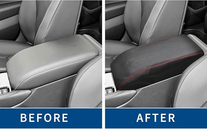 Compatible with Center Console Armrest Cover for Honda Accord 2023 2024 2025 Leather Arm Rest Storage Box Lids Cushion Protector Pad
