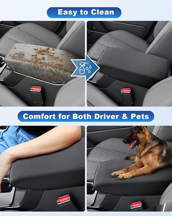 CDEFG for 2026 Subaru Forester Center Console Cover for 2026 Subaru Forester (Touring/Wilderness/Premium) Accessories Armrest Cover Middle Console Arm Rest Protector