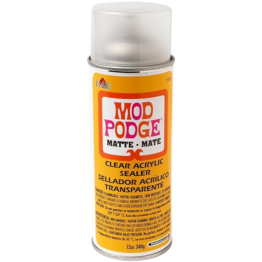 Mod Podge - 1469 Clear Acrylic Sealer, 12 ounce, Matte