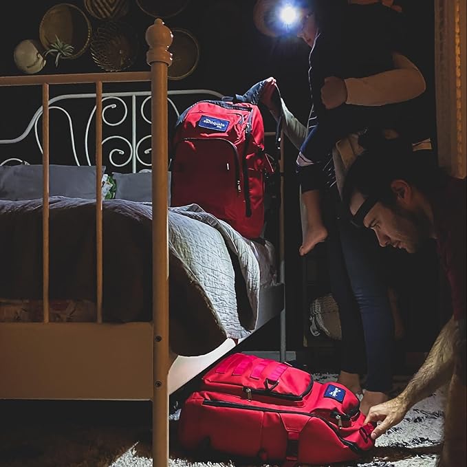 Complete Earthquake Bag - 3 Day Emergency kit for Earthquakes, Hurricanes, Wildfires, Floods + Other disasters