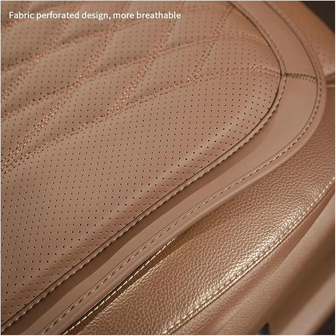 F Car Seat Cushion for BMW All Model I3 I4 I8 X1 X2 X3 X4 X5 X5M X6 X7 Z4 Car Lumbar Support Pillow Auto Seat Waist Back Cushion Y (Color : Orange A)