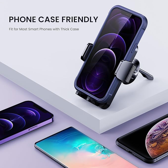 FESIYOYE Car Phone Holders for Car Air Vent Phone Mount Universal Automotive Accessories Car Mount Cradles Fit for iPhone Android Smartphones