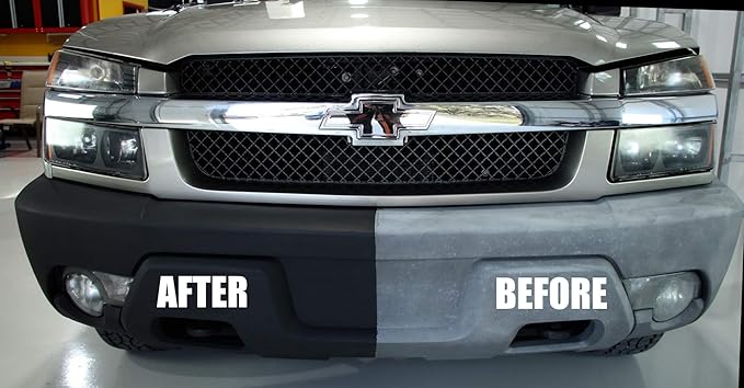 Black Plastic Restorer - Instantly Restore Your Faded or Damaged Black Plastic Trim - Won't Wash Off - Permanent - Lasts for Years - Easy - that Black Stuff