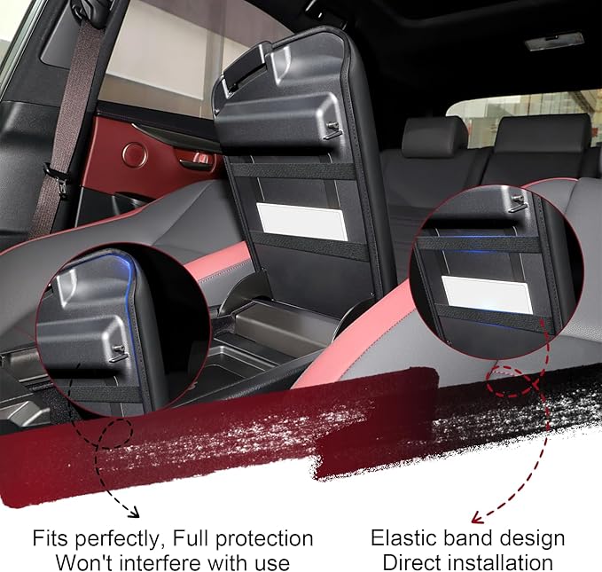 Center Console Cover fit for Lexus 2015-2021 NX NX300h/NX300/NX200t Armrest Cushion Vehicle Accessories Car Console Covers Automotive Interior Accessory Waterproof PU Leather