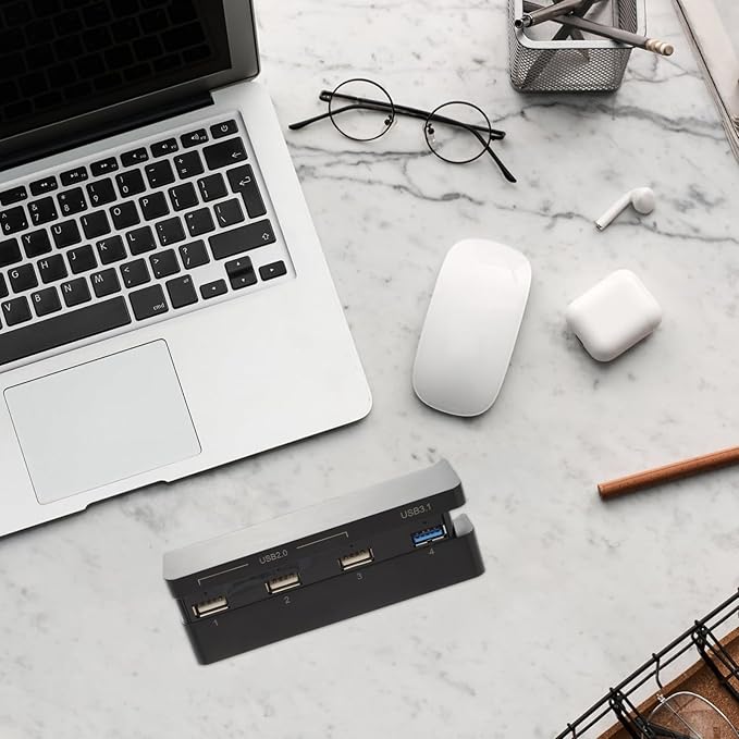 DOITOOL High-Speed USB Hub for Console Desktop Expander with Interface Compatible for Multiple Devices Extension