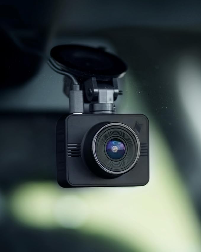 Nexar Beam GPS Dash Cam - Dash Camera for Cars with 32GB SD Card Included Unlimited Cloud Storage 24H Parking Mode Dash Cam for Cars. Wireless Car Camera with Nexar Classic App