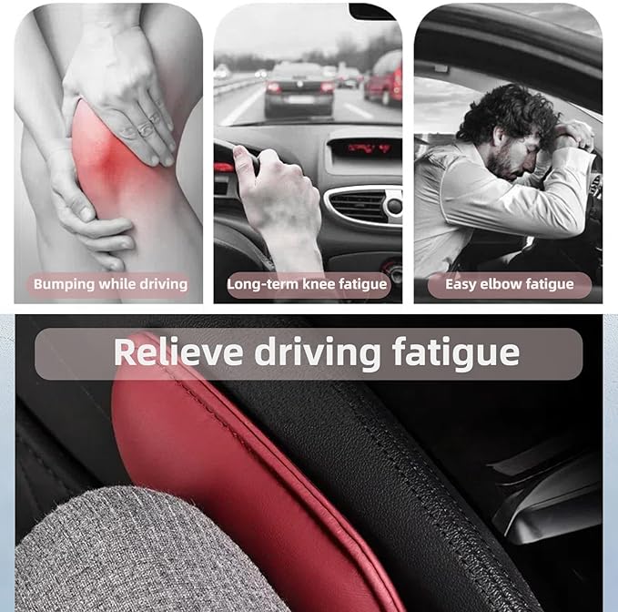 Car Center Console Knee pad, car armrest Support Pillow, car Knee pad, car Knee pad, Elbow pad, Soft arm pad, car Interior Accessories, Truck Accessories 2 Pack