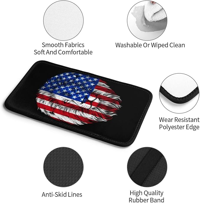 DARLEKS Car Armrest Cushion Auto Center Console Cover Pad Car Handrail Box Universal Decoration Mat