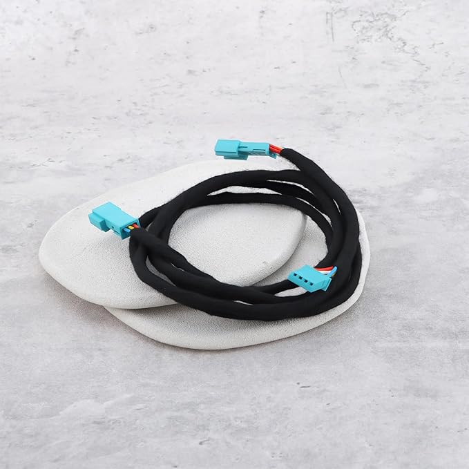 Car Footwell Y-Adapter Splitter Cable for Illuminated LED Ambient Light Compatible with BMW F3X