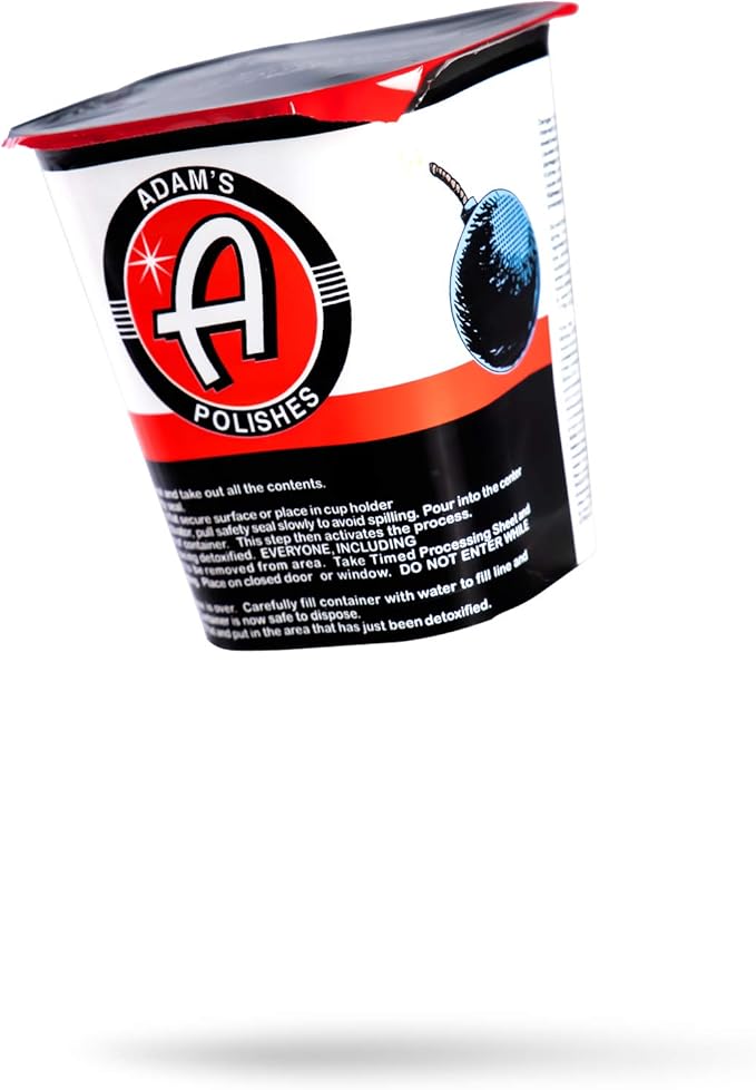 Adam's Polishes Odor Bomb, Odor Neutralizer for Car and Home, Fights Bad Odors, Eco Friendly, Pet Safe, Long Lasting, Works on All Odors