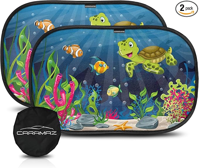 Car Window Shade for Baby with Certified UV-Protection 2 Pack - 20"x12"