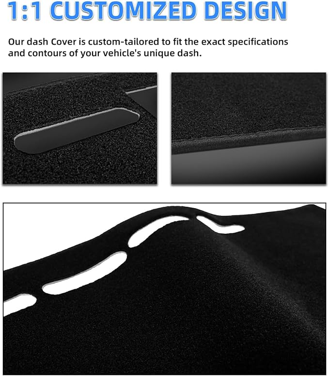 SKYLOTEC Dash Cover Custom Fit for Kia K4 2025 2026 Dashboard Cover Mat Dash Pad Carpet Protector