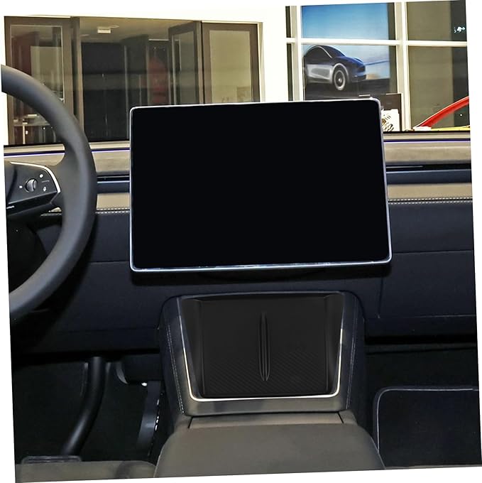 Y Center Console Wireless Charging Pad Non-Slip Silicone Mat Car Interior Accessory Easy Install