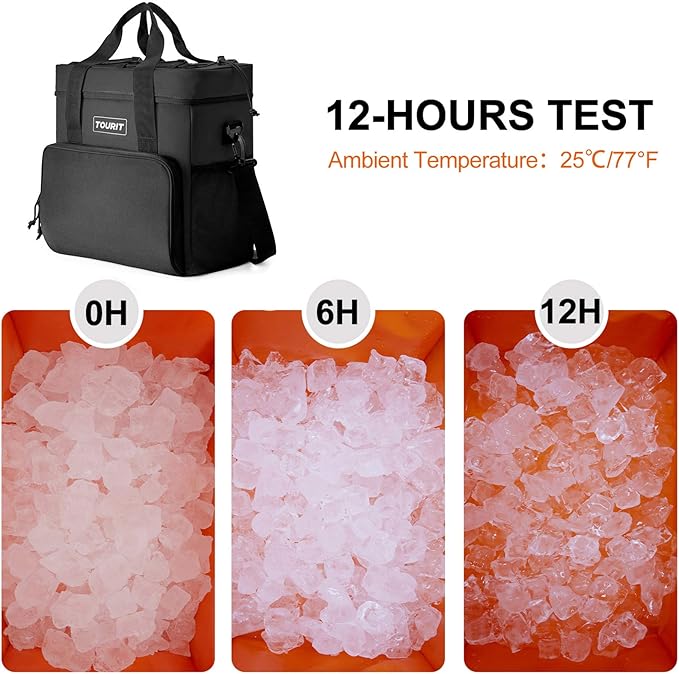 TOURIT Small Soft Cooler Bag Insulated, 24/35/46-Can Lunch Cooler Bag, Ice Chest, 14.6/24/32L Leakproof & Portable Coolers for Picnic, Beach, Camping, Work, Travel, Trip