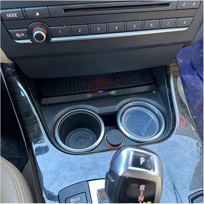 Phone Holder 15w Wireless Charging Pad Mat Fit for BMW X3 F25 X4 F26 2011 2017 Car Charger Holder Mobile Mount Charge Accessories Practical(Color:for X3 X4 2011-2013)