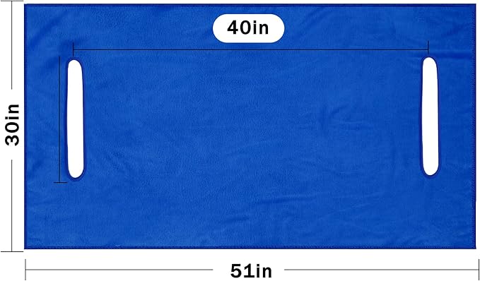 Golf Cart Seat Covers, Breathable Golf Seat Towel Blanket, Keeps Seats Dry & Comfortable in All Weather, Universal 51"x30" for EZGO, Yamaha, Club Car and More 2/4-seats Cart, Solid Dark Blue