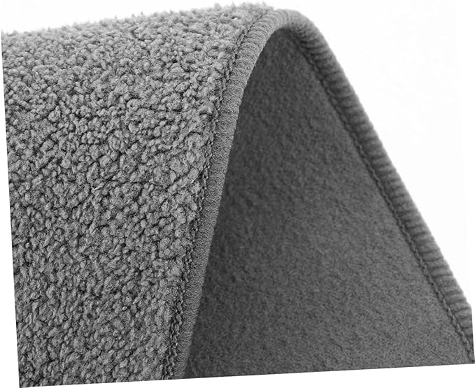 2pcs Grey Microfiber Car Wash Towels 30x30cm Double-Sided Plush Absorbent Cleaning Cloths for Vehicle Drying and Interior Care