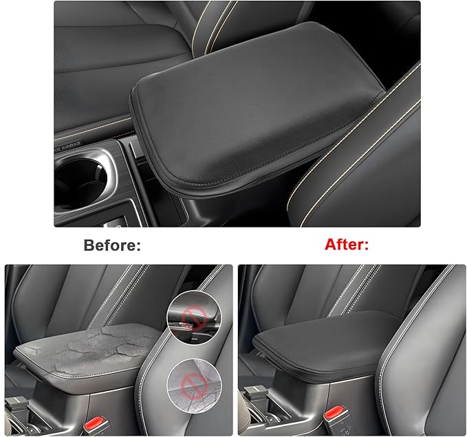 SXCY for 2026 Subaru Outback Armrest Cover for 2026 Subaru Outback Accessories 2026 Outback Center Console Cover 2026 Outback Middle Console Cover (Thin Cover)