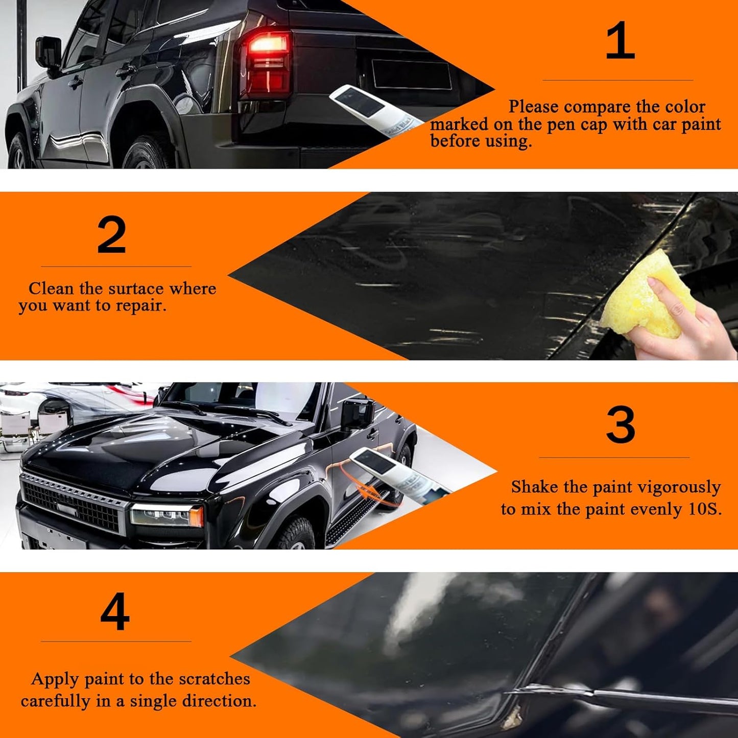 8S6 Dark/Nautical Blue Metallic Touch Up Paint for Toyota, Car Paint Pen Scratch Repair Two-In-One Touch Up Paint, Premium Car Scratch Remover for Deep Scratches