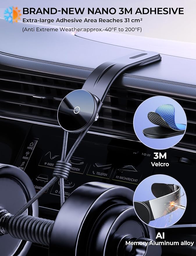 Wireless Charger Phone Car Mount