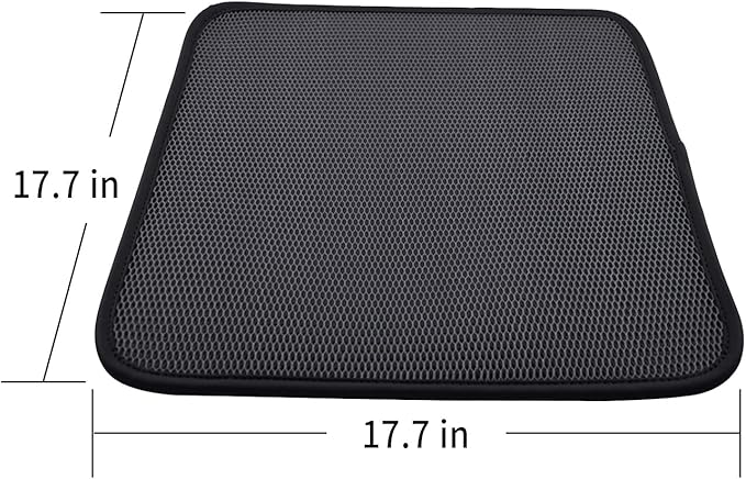 Cool Seat Cushion, Breathable Car Seat Cushion Universal Fit for Most for Auto SUV Truck, Non-Slip Seat Protector (S)