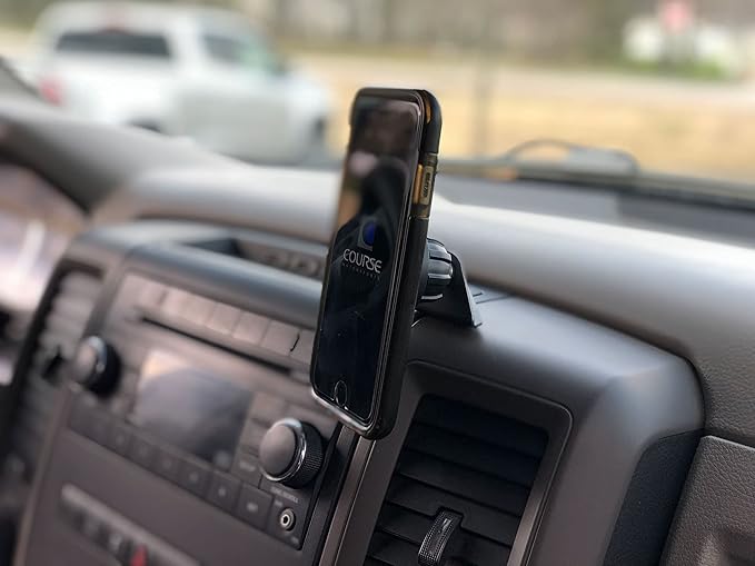 Course Motorsports DirectFit Magnetic Phone Mount and Car Phone Holder for Dodge Ram 1500 (2009-2012) 2500/3500/4500/5500 (2010-2012) - Magnetic Head (Right Side)