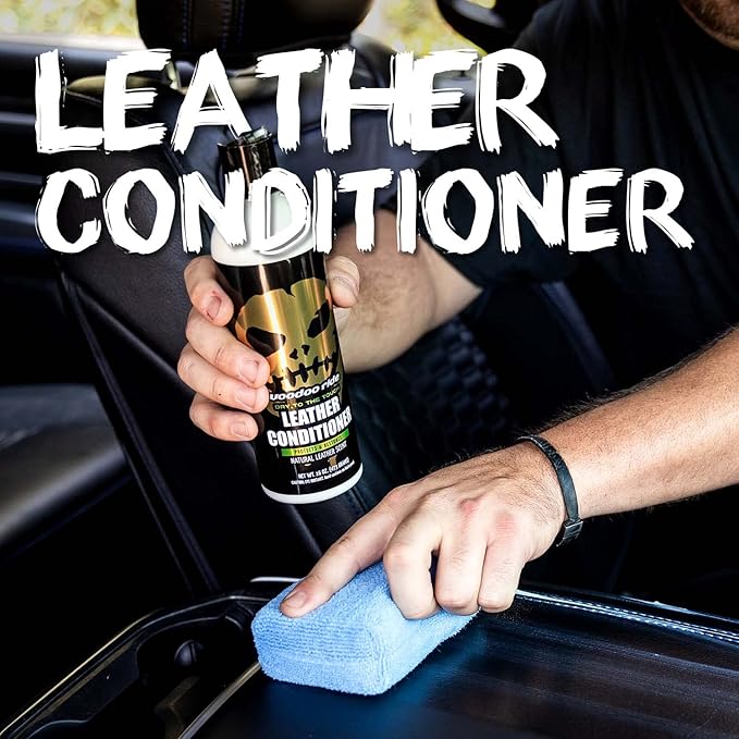 Voodoo Ride ® VR-1010 Leather Conditioner White Light Leather Scent 16oz