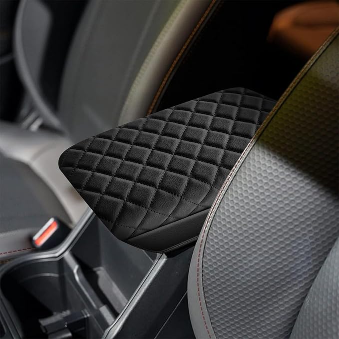 AOMSAZTO Console Pad for 2010 2011 2012 2013 2014 Subaru Outback Armrest Pad for Subaru Outback Memory Foam Black