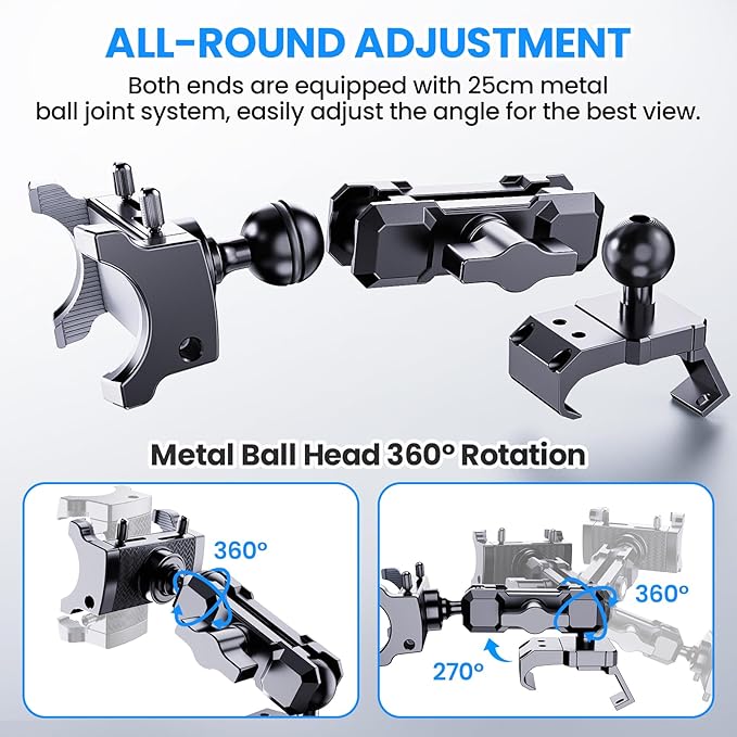DIAMOOKY Upgraded Metal Phone Mount for Jeep Wrangler JL JLU 2018-2023 and Gladiator JT 2020 2021 2022 2023 Phone Holder Dash Mount System Kit Dashboard Accessories Passenger Side (Not for 4xe)