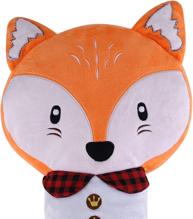 Car Travel Pillow for Kids Car Seat Pillow Cute Cartoon Travel Pillow Cushion Breathable Head and Body Support Pillow for Sleeping Travel Neck Rest Car Seat Pillow Long Journey&Road Trip